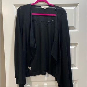 Women’s “Loft” black cardigan- good condition